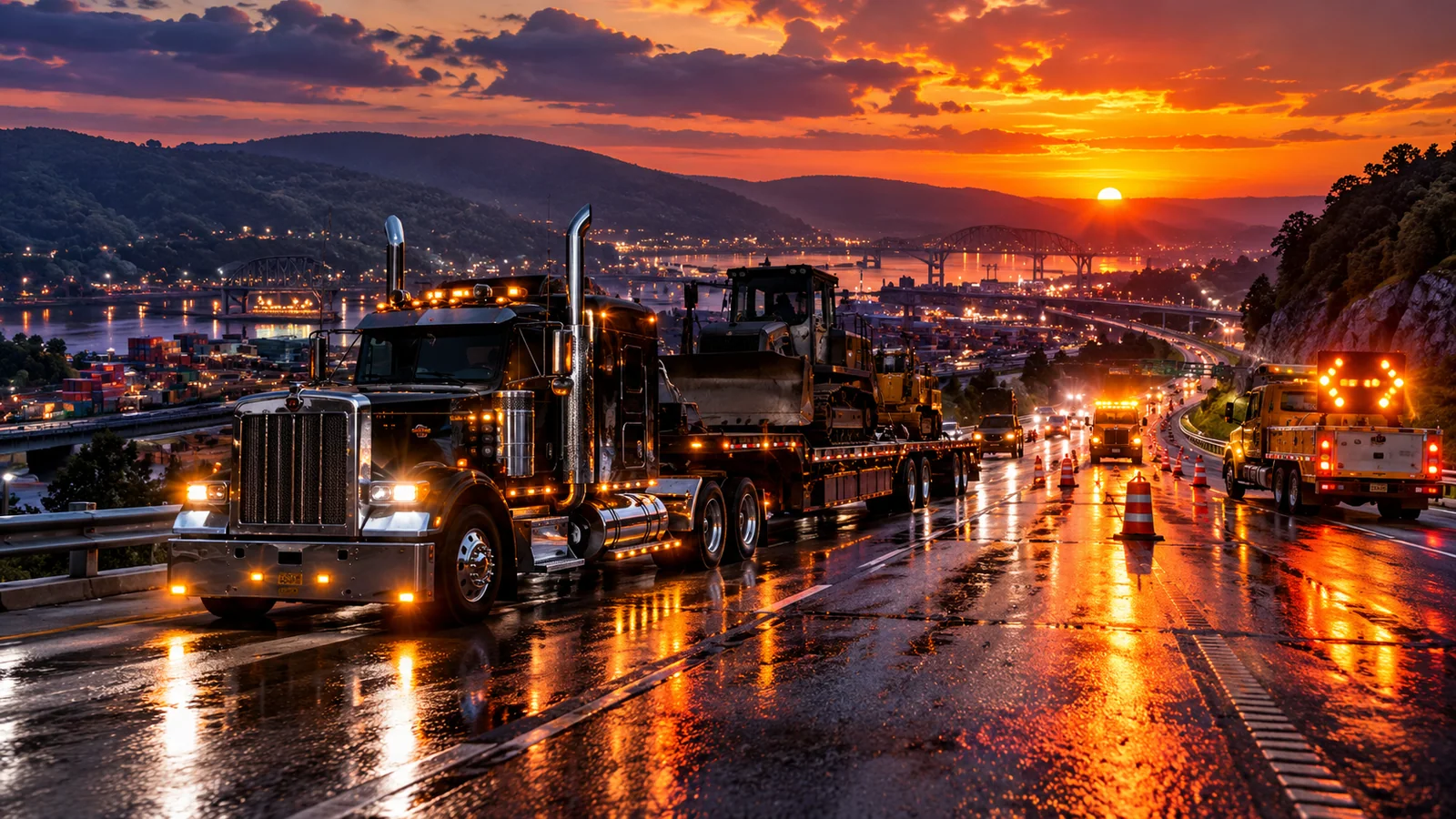 MDPSRP cinematic fictional concept photograph: freight