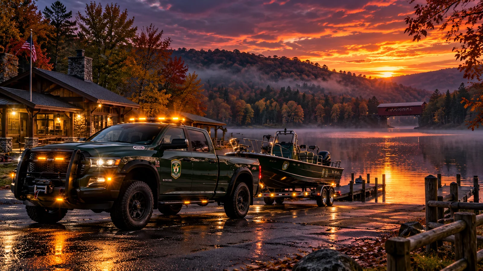 MDPSRP cinematic fictional concept photograph: game warden