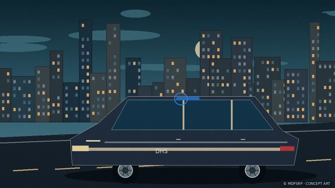 Fictional concept artwork for U.S. Department of Homeland Security