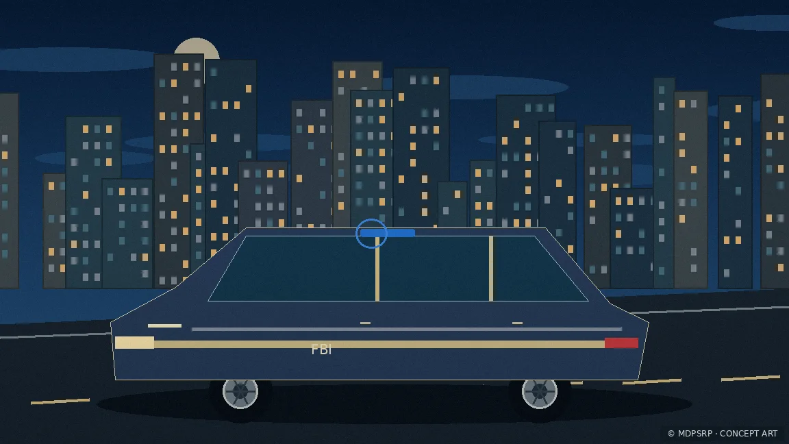 Fictional concept artwork for Federal Bureau of Investigation