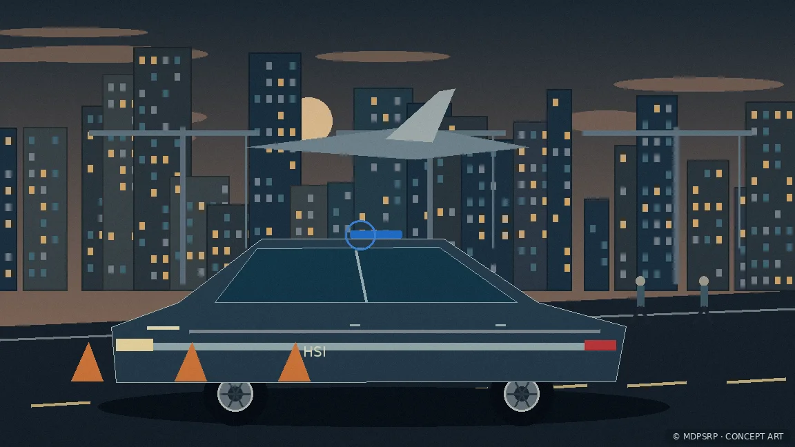 Fictional concept artwork for Homeland Security Investigations