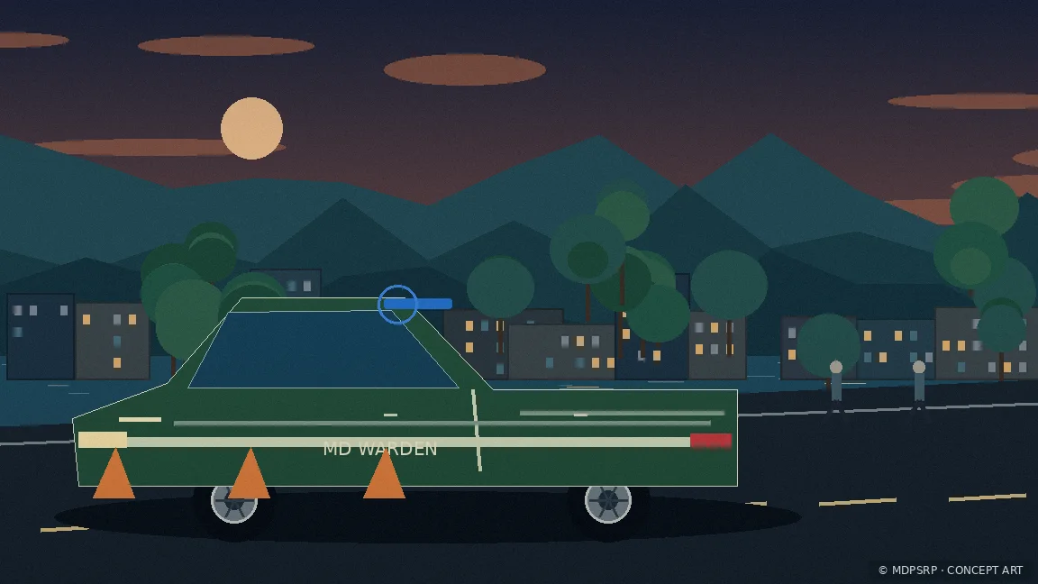Fictional concept artwork for Maryland Natural Resources Police / Game Warden