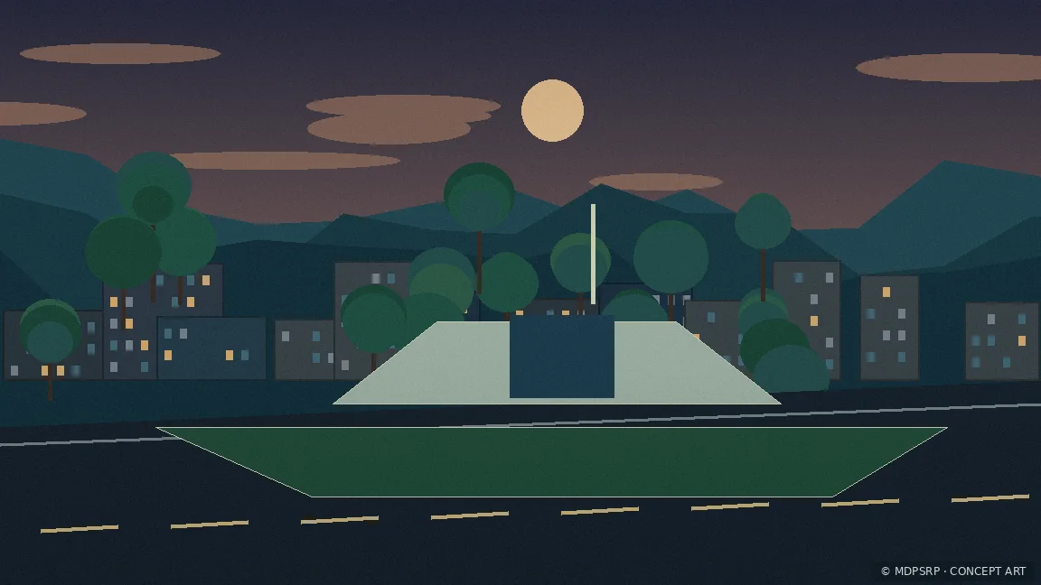 Fictional concept artwork for Maryland Natural Resources Police / Game Warden