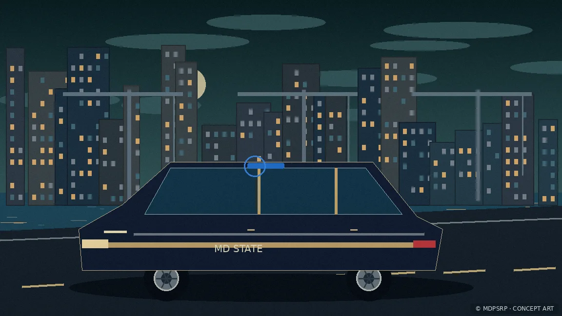 Fictional concept artwork for Maryland State Police