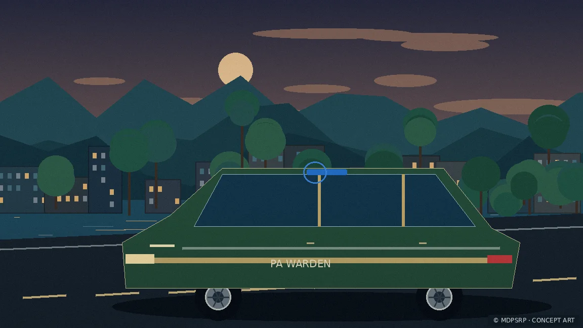 Fictional concept artwork for Pennsylvania Game Warden