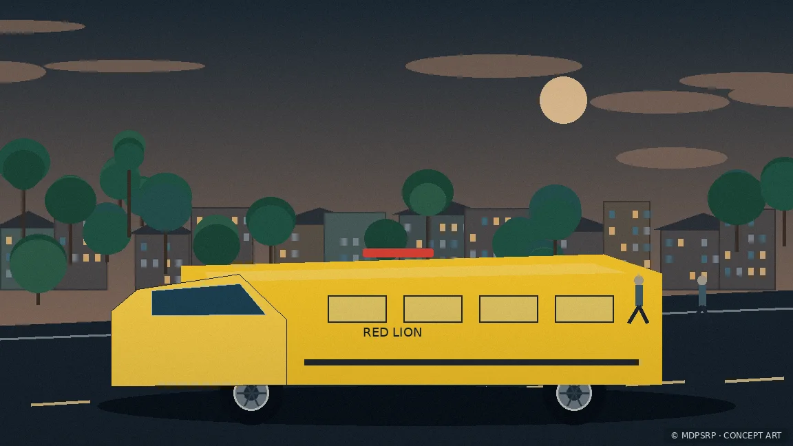 Fictional concept artwork for Red Lion Township Fire & EMS