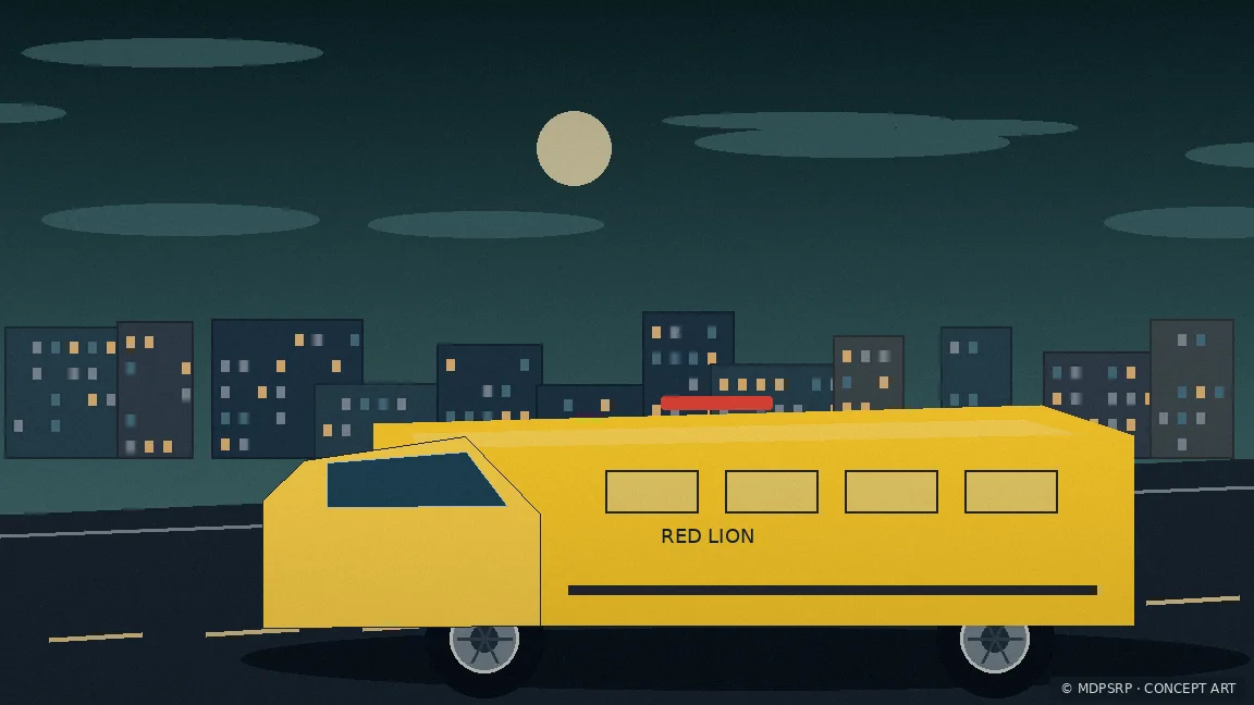 Fictional concept artwork for Red Lion Township Fire & EMS