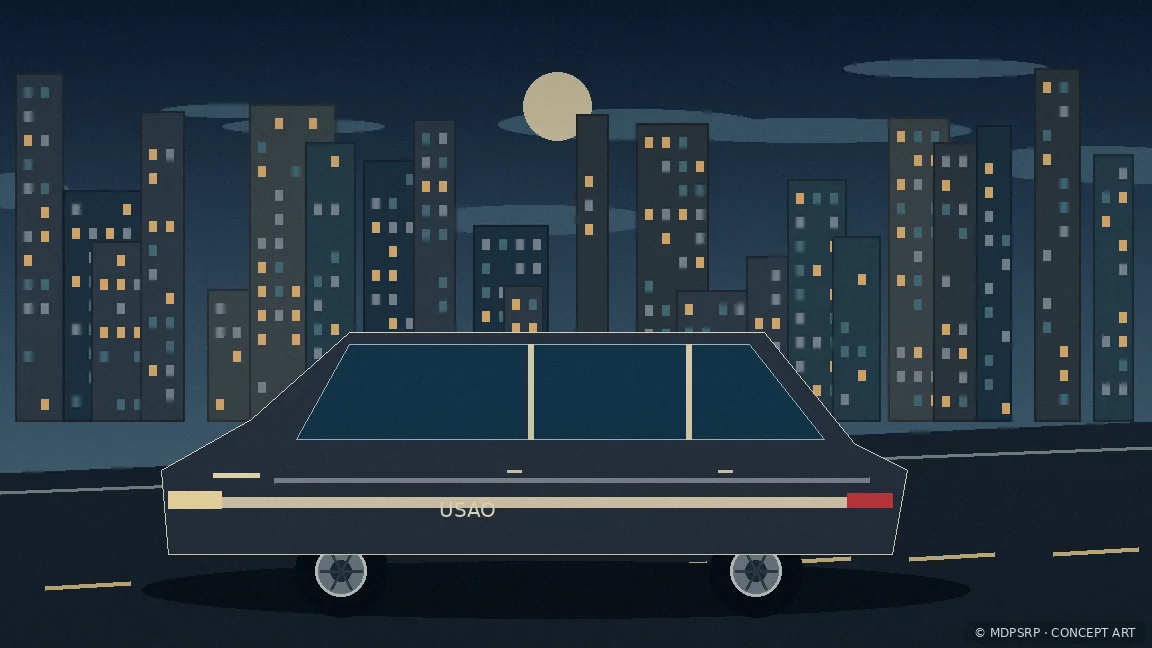 Fictional concept artwork for United States Attorney’s Office