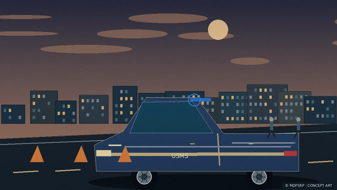 Fictional concept artwork for United States Marshals Service