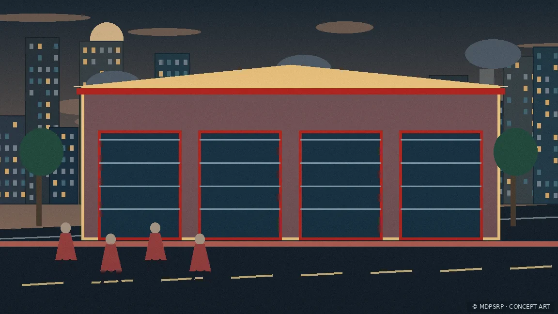 Illustrative promotional concept 2 — Baltimore City Fire Department