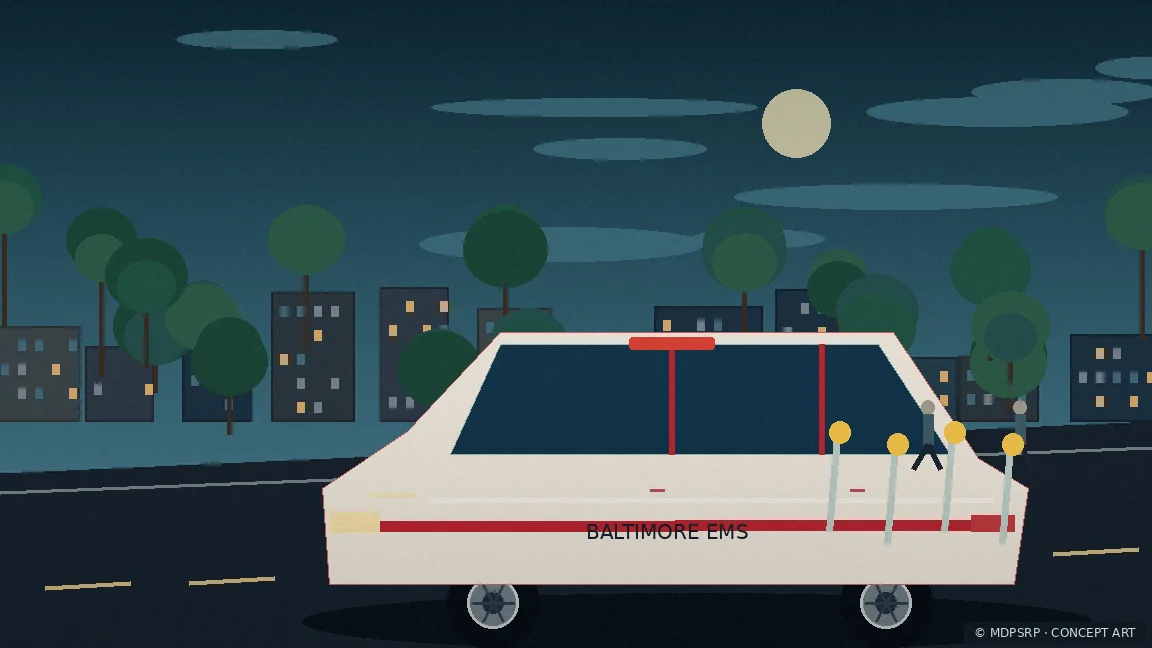 Illustrative promotional concept 3 — Baltimore EMS