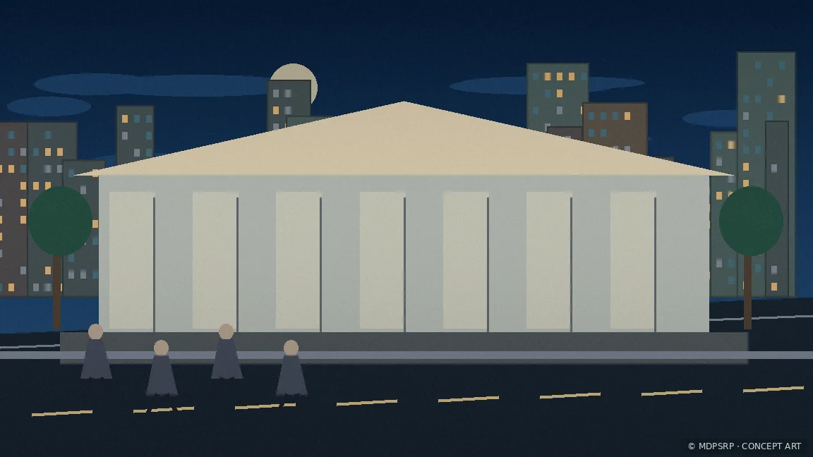 Illustrative promotional concept 2 — MDPSRP Courts & Judicial Services