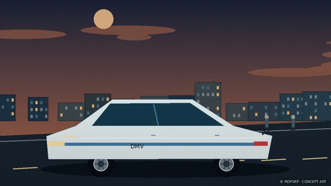 Illustrative promotional concept 3 — MDPSRP DMV & Licensing Services