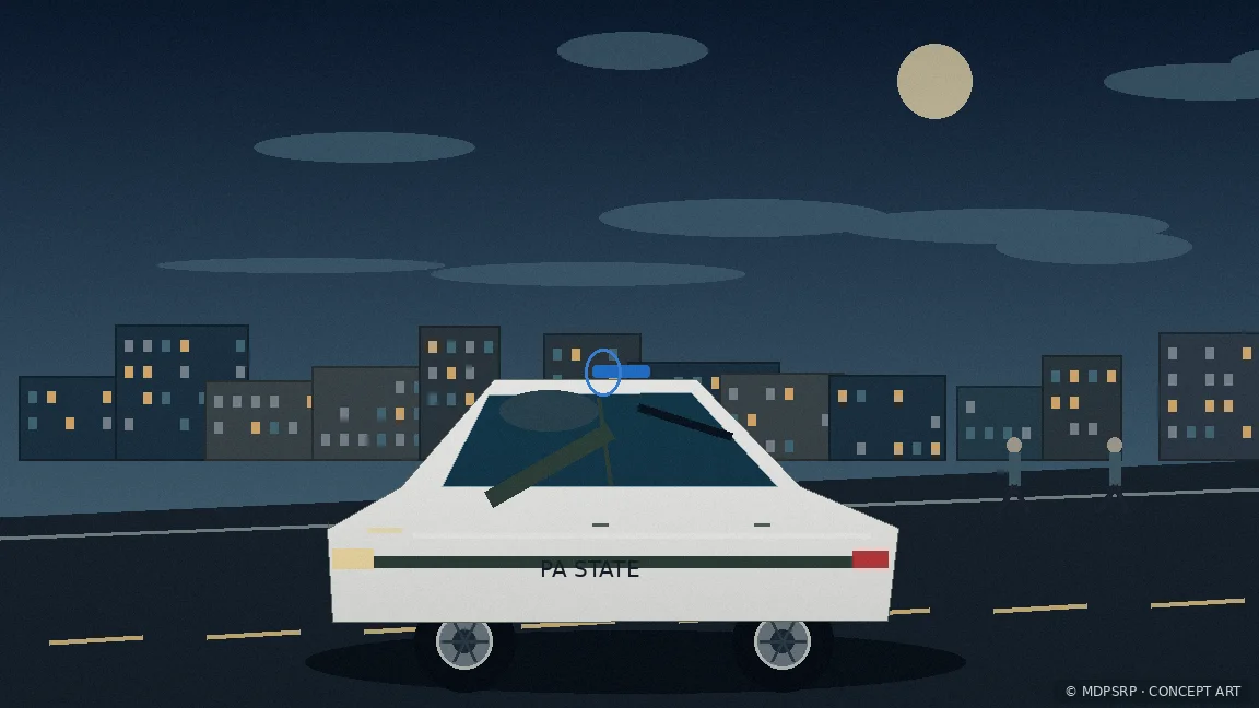 Illustrative promotional concept 3 — Pennsylvania State Police