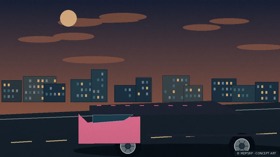 Illustrative event artwork for Roadside & Freight Meet